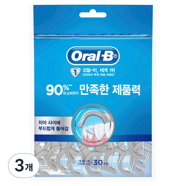 

Зубная нить одноразовая Oral-B, 30 шт., 3 шт.