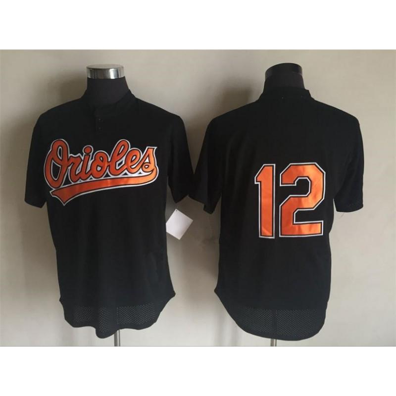 Vintage Baltimore Orioles Baseball Jersey Unisex Embroidered Cotton Sport Top Casual Wear Fan Apparel