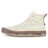 Trendy Comfortable Everyday Versatile Breathable Lightweight High-Top Canvas Shoes Unisex Sneakers White K0CW5VS07D-0106