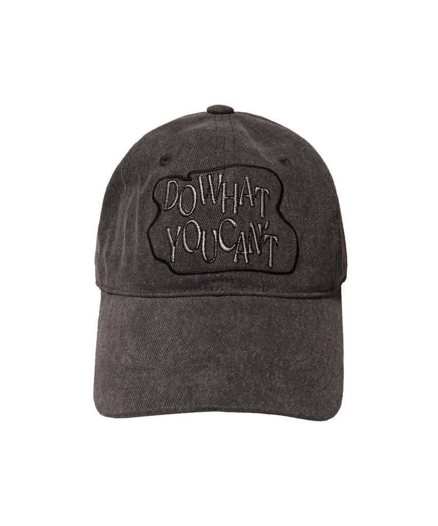 Seullipiseullib Do What You Cant Charcoal Ball Cap