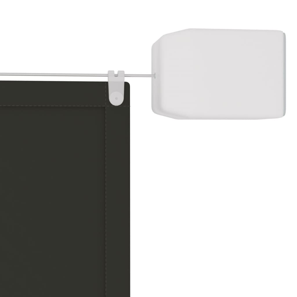 Vidaxl Vertical Awning, Anthracite, 140X270 Cm, Oxford Fabric