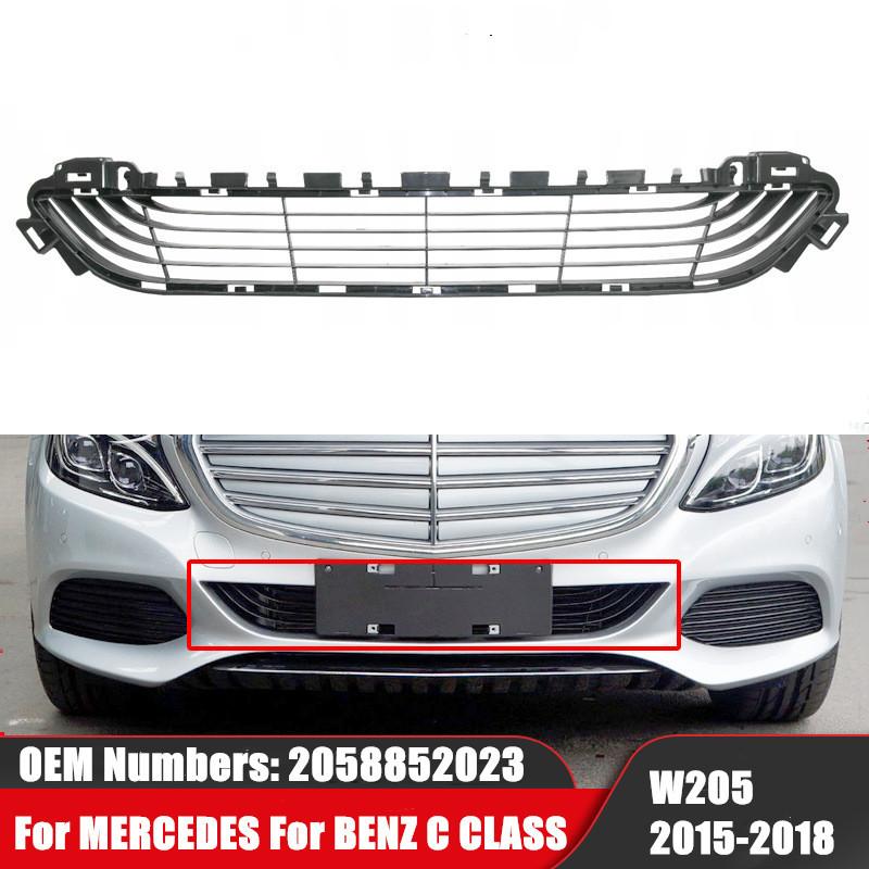 W205 Front Bumper Lower Grille Grill For Mercedes For Benz C-Class W205 2015-2018 Front Lower Racing Grills Mesh A205885