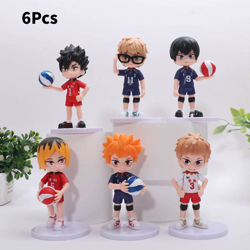 

Фигурка Хайкюу Модель Кукла Милый Мультяшный Декор для Гостиной Настольный