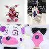 Divertente ed Educativo Fnaf Five Nights At Freddy's Sister Location Peluche Funtime Freddy con Bon Bon