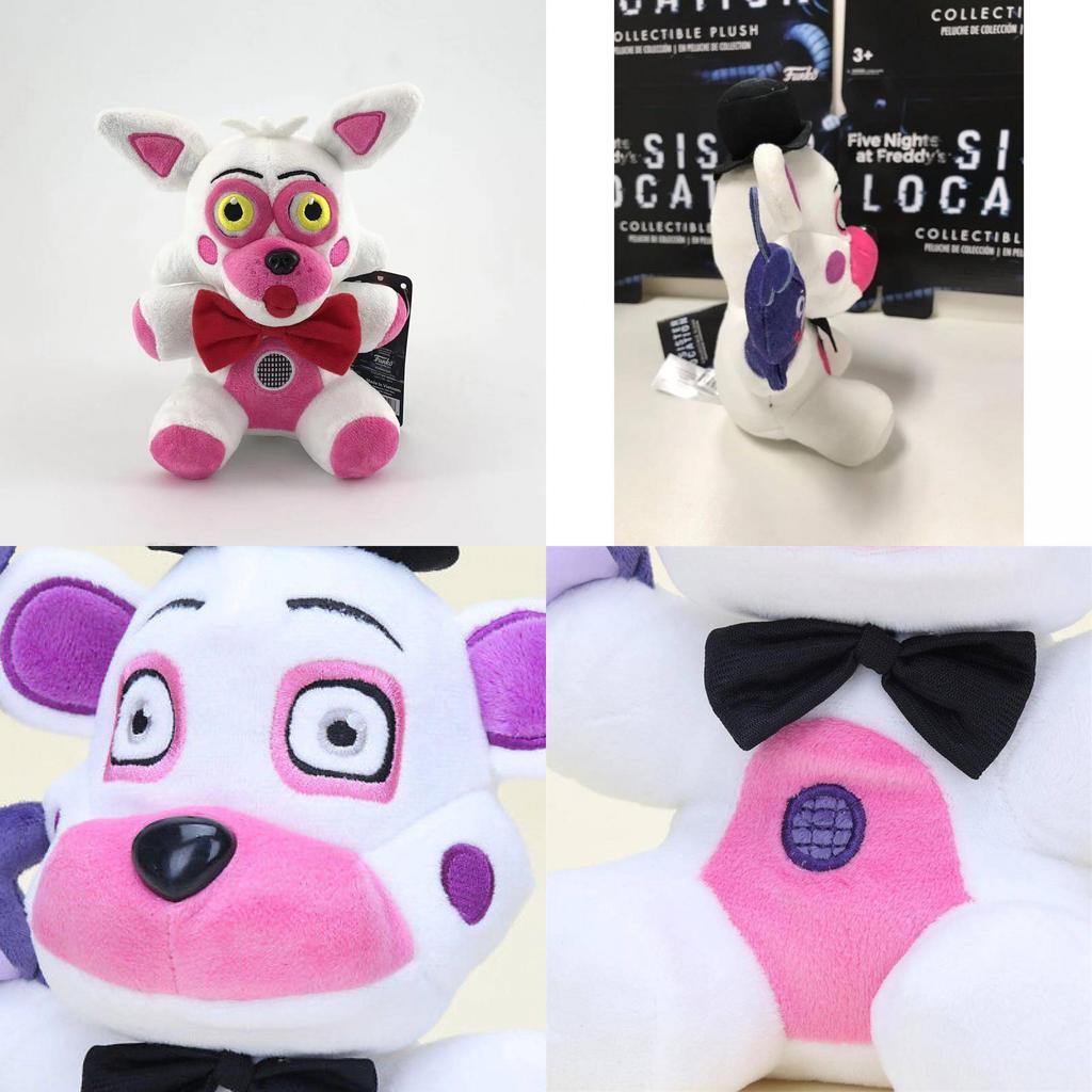 Divertente ed Educativo Fnaf Five Nights At Freddy's Sister Location Peluche Funtime Freddy con Bon Bon