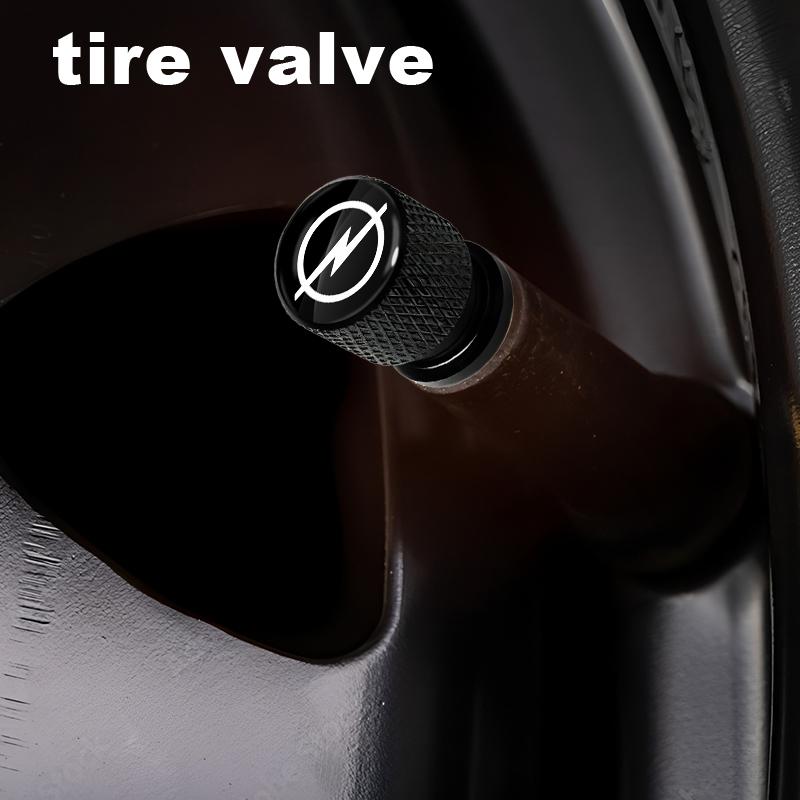 Car Wheel Tire Valve Caps Tyre Stem Covers Airdust Waterproof For Opel Astra j g Insignia Corsa d Vectra c Zafira a Auto Gadgets