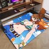 N-NamiPrinted Area Rug Carpet for Bedroom Living Room Home Decor Rugs Mat Non Slip Mat Rug for Bedside