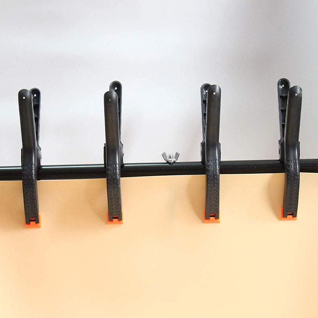 4 Pcs 9inch Heavy Duty Nylon Ratchet Spring Clamps Woodworking Clamp Used for Home Decoration and Handmade  DIY Production