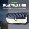 Super Bright Waterproof Solar Motion Sensor Outdoor Wall Light