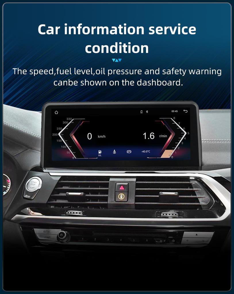 10.25-inch BMW 3 Series G01 EVO Central Control Large Screen GPS Navigation System