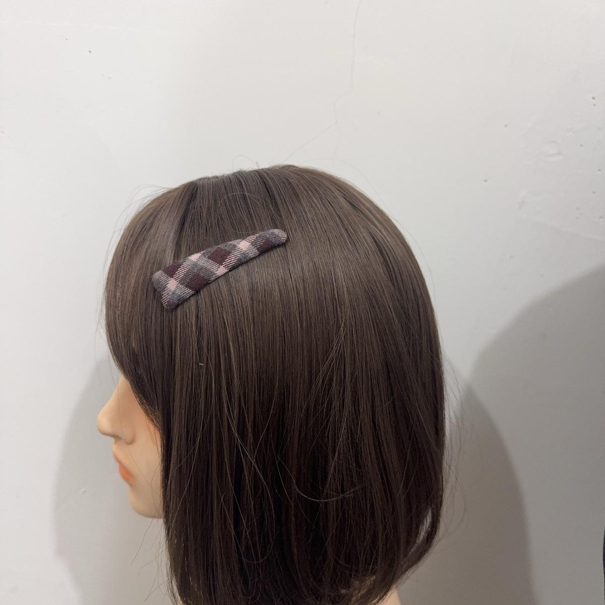

Korean High-End Autumn/Winter Maillard Style Hair Clip - BB Clip & Forehead Side Hairpin