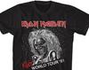 Iron Maiden Killers Shirt, Killer World Tour 81 Tee, 1981 Heavy Metal T-Shirt, Vintage Concert Shirt