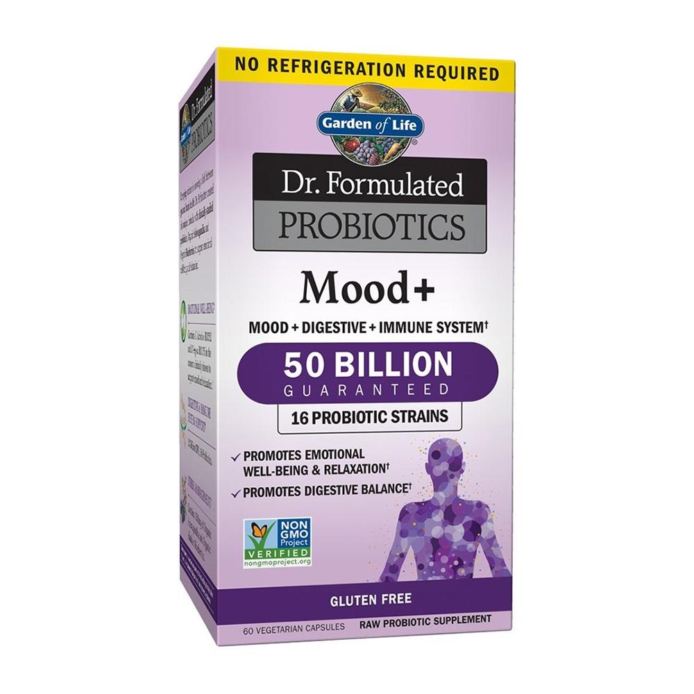 

доктор. Створені пробіотики Mood+ 50 мільярдів, 60 вегетаріанських капсул
