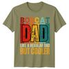 Bobcat Dad Fathers Day Unisexs TShirt Like A Regular Dad But Cooler