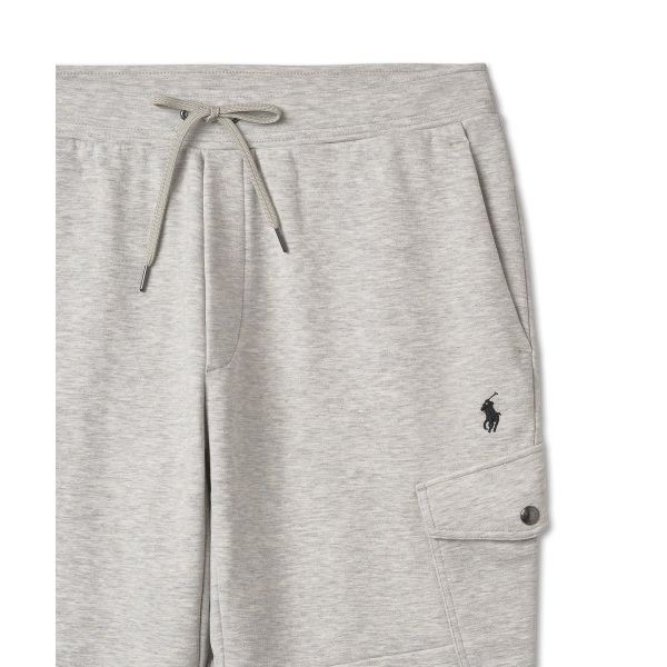Polo Ralph Lauren Ss23 Pony Embroidered Solid Color Drawstring Sports Pants Men Bottoms Light-Gray MNPOPNT14A20098-020