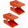 2PCS Saw Horse Bracket Cold Rolled Steel Mechanical Sawhorse Brackets Display Stand Woodworking Saw Horse Holder Saw Woodworking