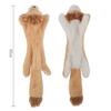 Giocattolo per cani divertente simulato senza imbottitura con cigolii, giocattolo da masticare per cani con cigolii, peluche resistente senza imbottitura, giocattolo squittio per animali domestici