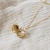 Seashell Locket Necklace