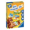 Où vivent-ils ? - Jeu éducatif - Découvertes des Animaux - Ravensburger - Dès 3 ans