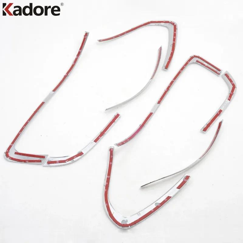 Rear Tail Light Lamp Cover Trim For Kia Sorento 2016 2017 2018 ABS Chrome Car Taillight Taillamp Frame Trims Accessories