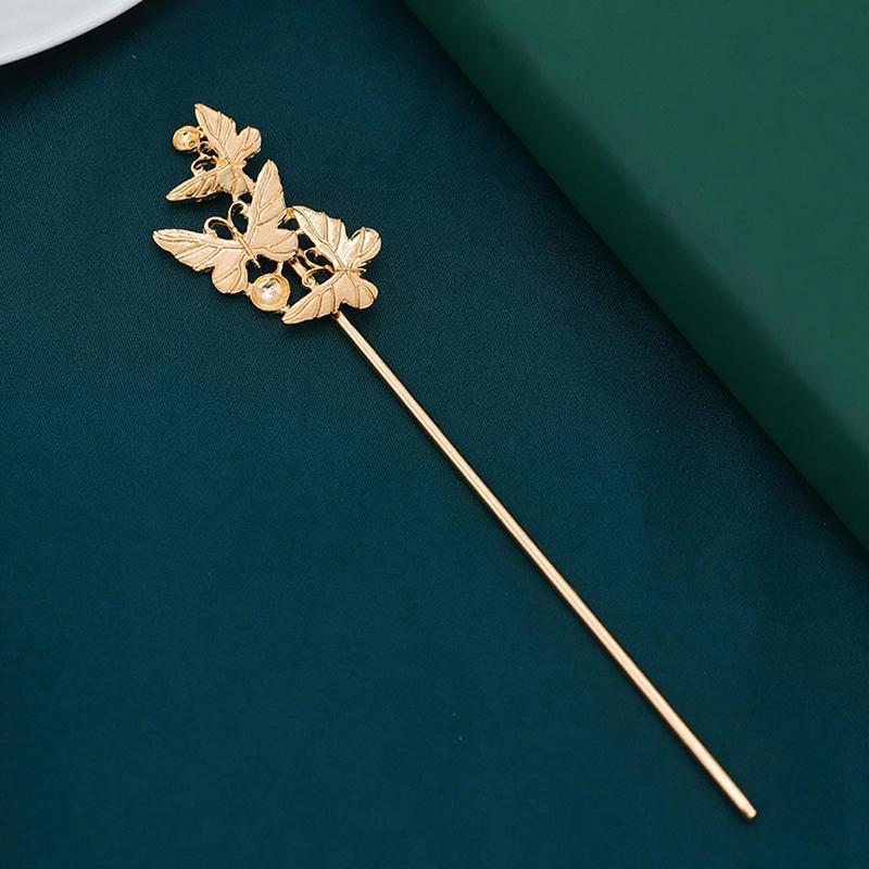 

10 Pcs 49*26Mm Butterfly Hair Sticks Base Metal Alloy Hairpin Settings For Diy Hairwear Jewelry Making Accessorie