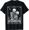 The Lovers Vintage Tarot Card Astrology Goth Halloween Women T-Shirt
