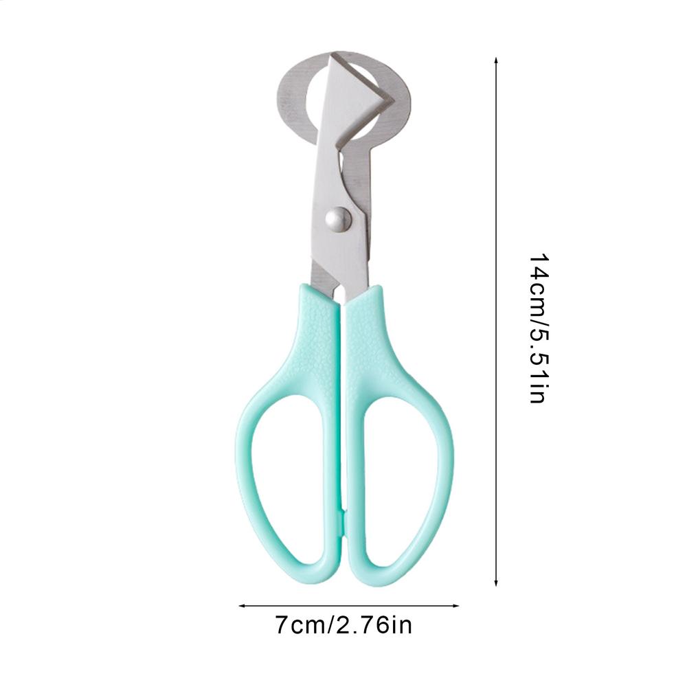 Forbici per Uova di Piccoli Uccelli (Piccioni, Quaglie) Taglio Aperto Guscio d'Uovo Separatore Guscio d'Uovo Uccello Tagliasigari Apribottiglie Pinza Strumenti da Cucina