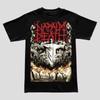 2025 New Napalm Death Grinding Heavy Metal T-shirt Cotton Round Neck Street Hip-hop Style Top Retro Comfortable Street T-shirt