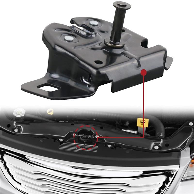Car Front Bonnet Hood Locking Latch Assembly For Dodge Grand Caravan Ram C V Chrysler Town & Country 5020846AA Parts-A87Q