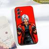 D-Devil M-May Cry Phone Case For Samsung A56 A36 A26 A16 A15 A25 A35 A55 A14 A34 A24 A54 Black Soft Shell