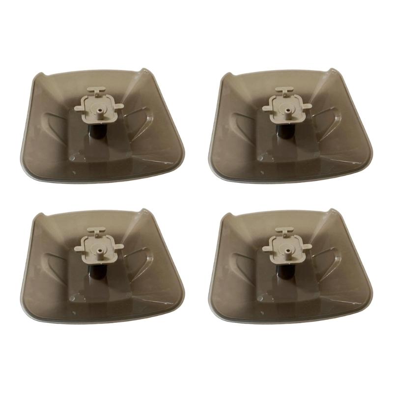 4PCS Range Hood Oil Collector Containers Splash Resistant Design Quick Installation Dishwasher Safe Plastic Texture 1
