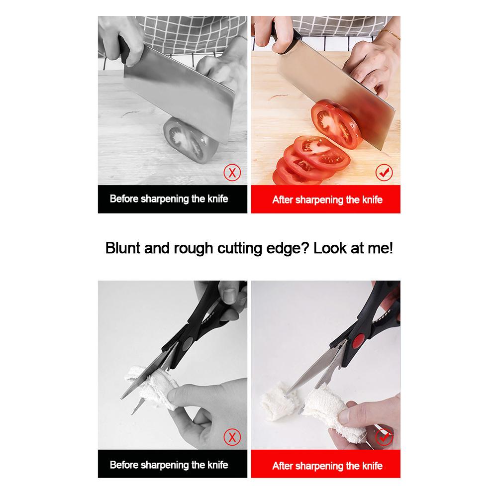 Elektrischer Messerschärfer, Zweiseitiger Schärfer mit Basis, Schutzabdeckung, Leistungsstarker Motor Professioneller Elektrischer Messerschärfer Geschenk Für Freund