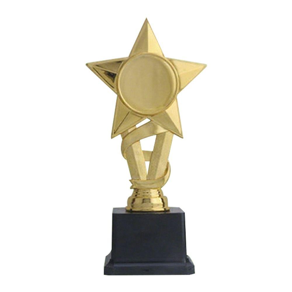 Plastic Trophy Trophy Fidget Toys 20/24.5/28.5cm Small Basketball Trophy  Sports Event