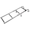 Boat Foldable 4 Steps Ladder Removable Adjustable Anti Slip 316 Stainless Steel Stern Mount for Pontoon Yachts