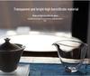 Large Capacity Borosilicate Glass Tea Separator for Kung Fu Tea Set
