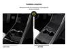 Tesla Model 3 Karbonfaser-Konsolenpanel Kratzfester Dekorativer Aufkleber