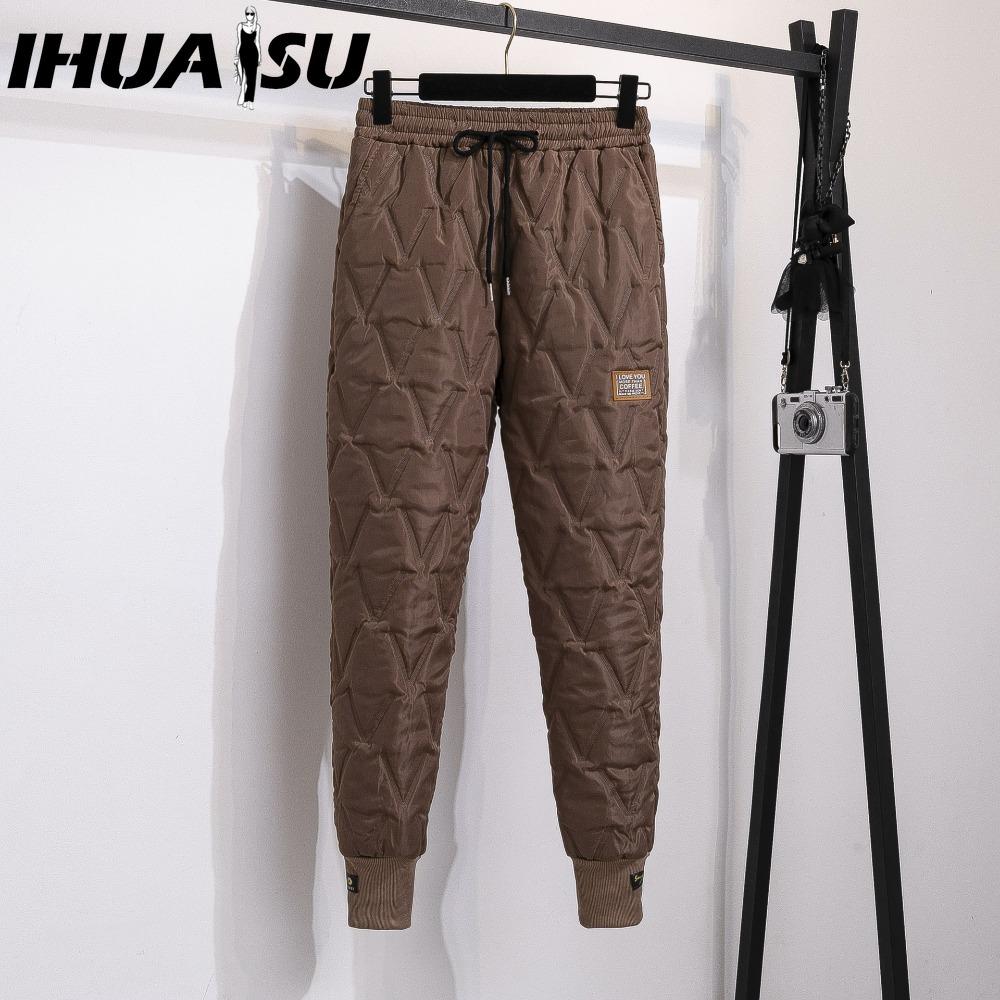 

IHUASU Women s Fashion Casual Solid Color Print Pants & Capris XXXXXL коричневый