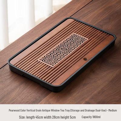 Chaxun Solid Wood Tea Tray with Drainage