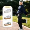 Leather German Training Shoes Women's 2025 Autumn New Platform Sports Forrest Gump Shoes Casual and Comfortable White Shoes Versatile Shoes
