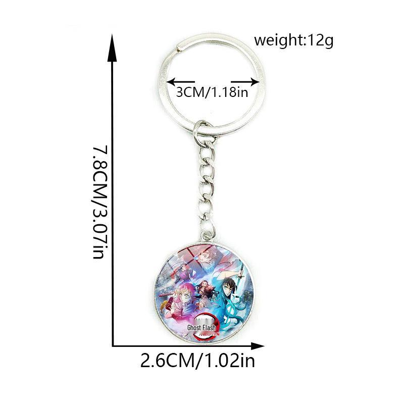 New Demon Slayer: Swordsmith Village Arc Hashira Pendant - Japanese Anime Keychain Ornament
