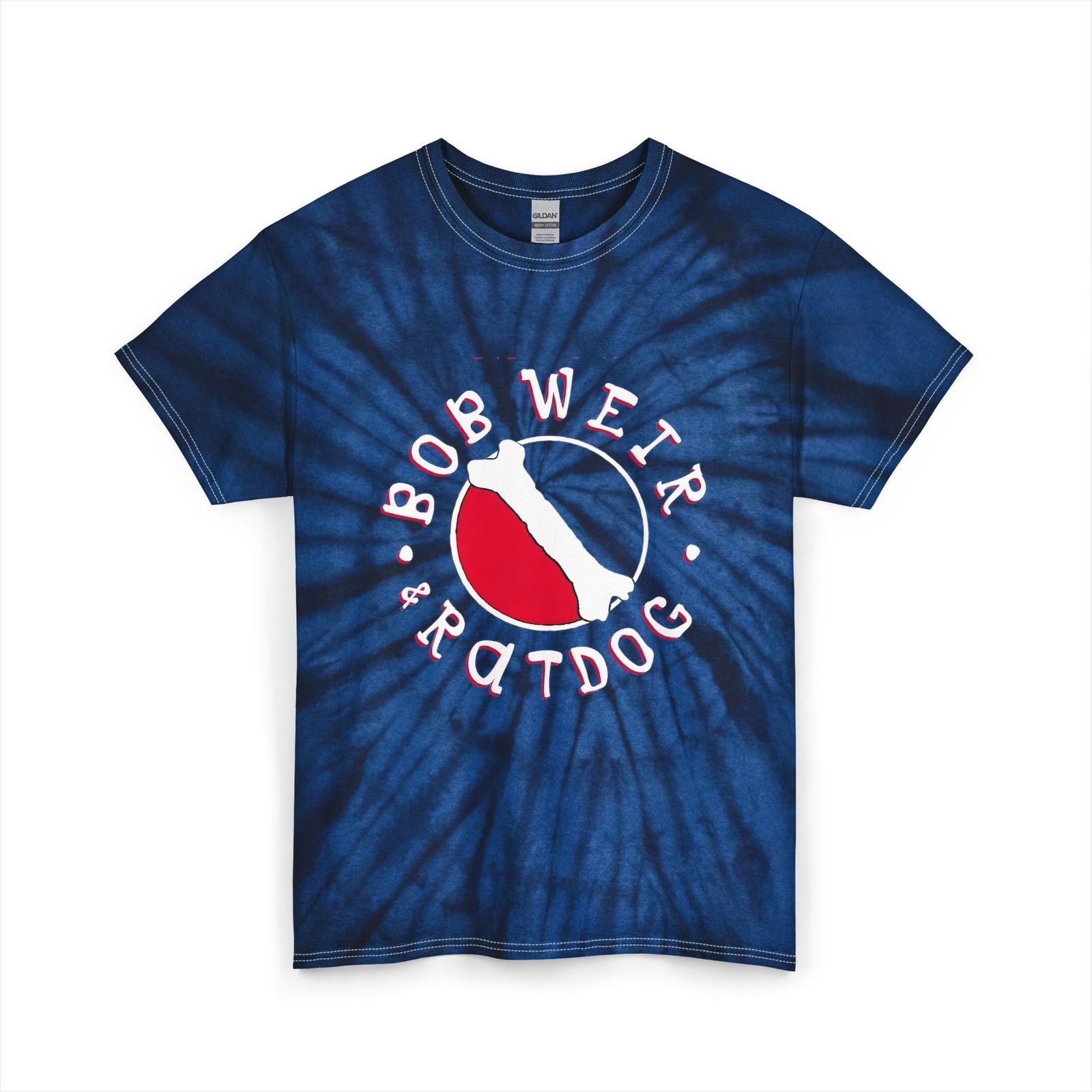 Unisex Tie Dye Cotton T Shirt. Bob Weir. Grateful Dead XXL