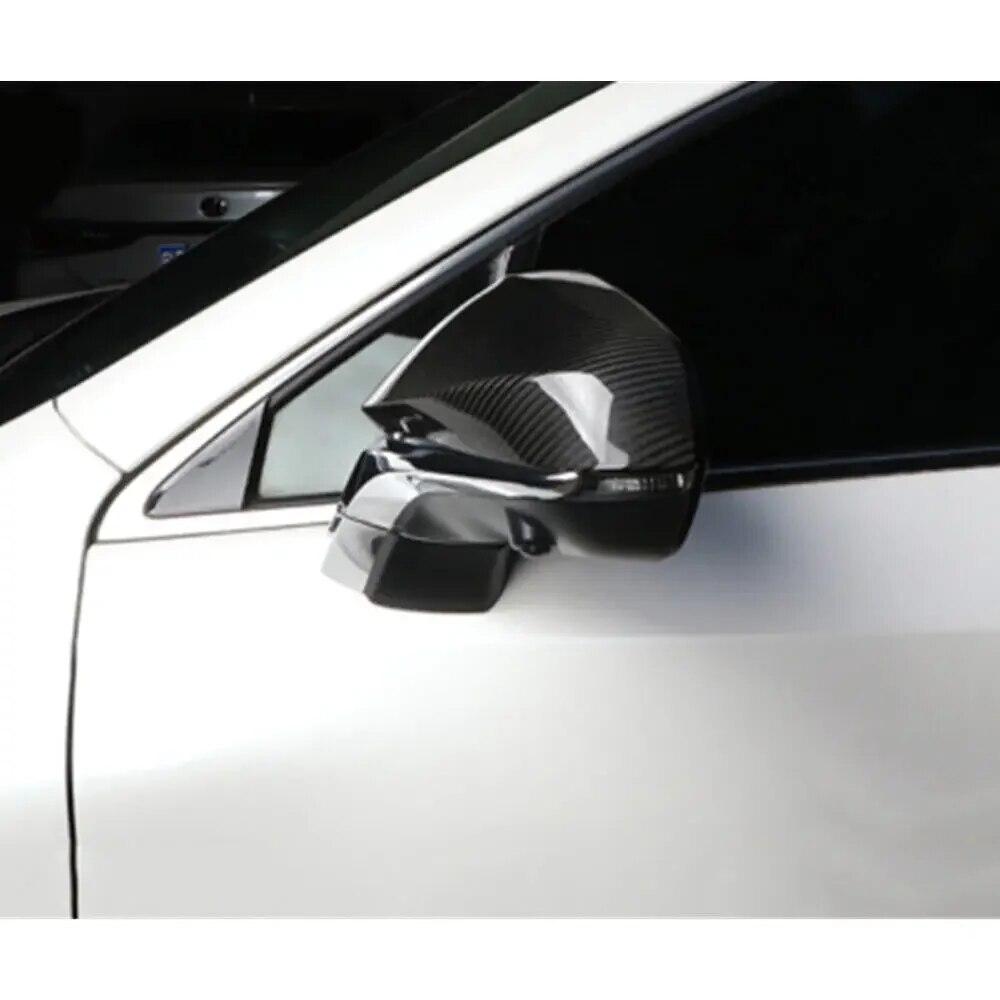 For Lexus RX350 350h RX500h  Car Rearview Side Mirror Cover Sticker Wing Cap Exterior Door Rear View Case Trim Carbon Fiber