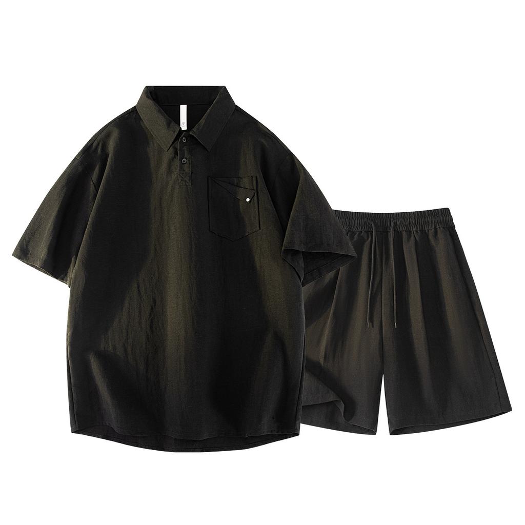 Summer Casual Sports Set For Men, Summer Thin Loose Casual Two-piece Set