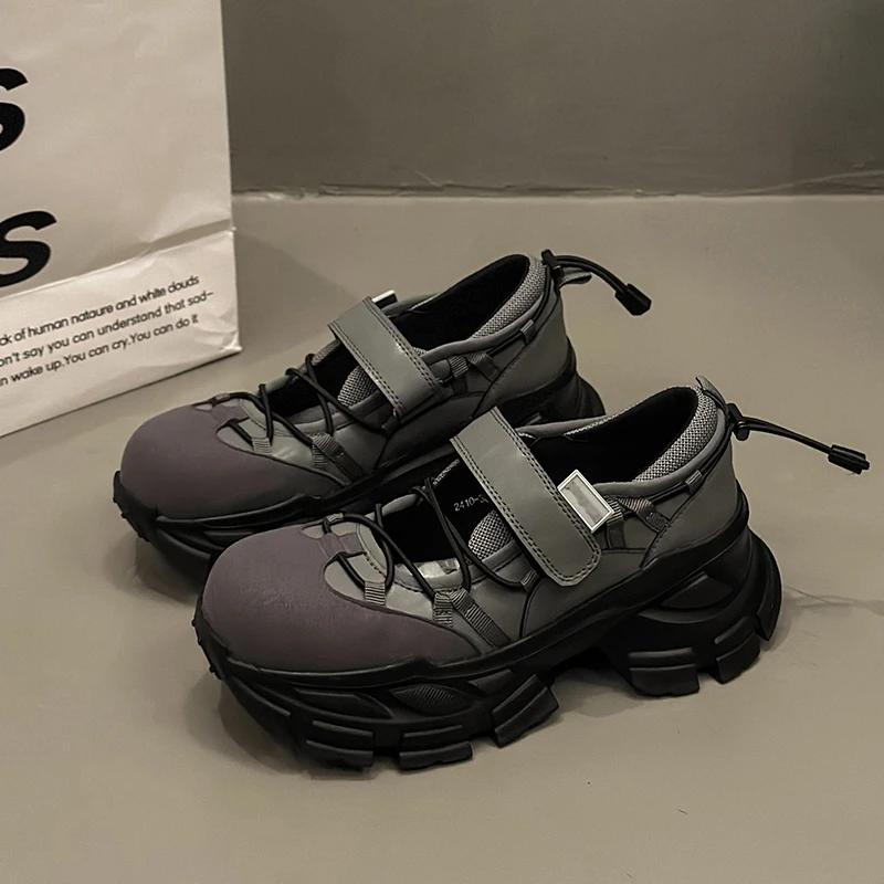 

Горячая Распродажа Женские туфли с эластичной резинкой Женские вулканизированные туфли Осенние дышащие сетчатые разноцветные повседневные спортивные туфли на платформе 39