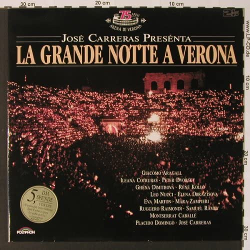 

CD - Presita la grande notte a Verona 8364472 Polyphon 1988 Japan Classical Used