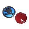 110mm ABS Emblem für SKODA Rapid Yeti Karoq Vision Fabia 1 2 Octavia A7 RS Superb Auto Kopf Vorne Hinten Kofferraum Heckklappe Aufkleber
