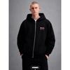 American Style Personalized Pattern Printed Men's and Women's Zipper Hoodie, Loose and Casual Zipper Sweater