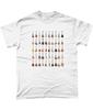 50 Guitars Collection T Shirt Guitar