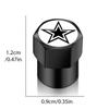 4PCS Universal DIY Car Wheel Tire Air Valve Caps Stem Car Stickers For Cars Motor Auto Accessories Decor Gift ,For Star