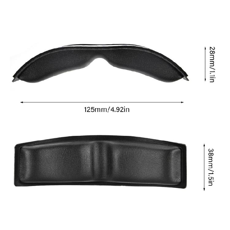 Professional Headband Cushion Upgrades Sweatproof Perforations Adhesive Application for HD620S Headsets Headbeam